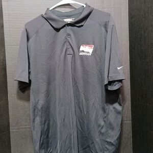 Nike Dri Fit Golf Black IndyCar Men's Polo Shirt